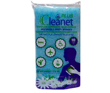 esponja jabonosa cleanet plus