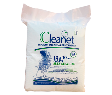 esponja jabonosa cleanet 12x10