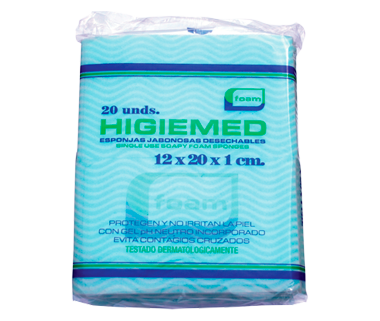 esponja jabonosa higiemed 12x20x1