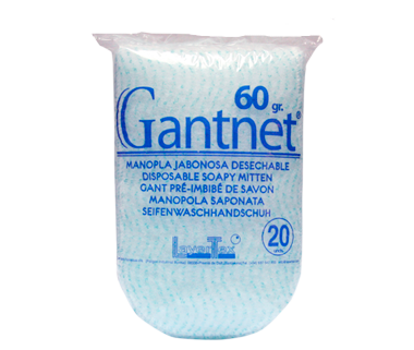manopla jabonosa gantnet 60g
