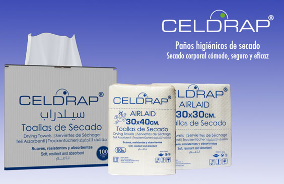 Celdrap Paños higiénicos de secado