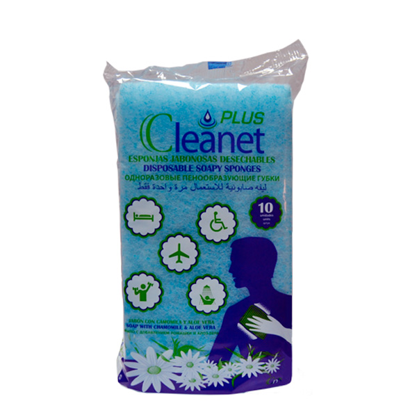 esponja jabonosa cleanet