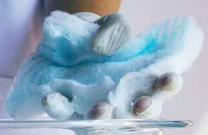 Esponjas jabonosas un solo uso CLEANET